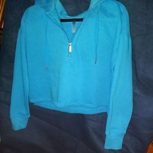 ⚜️ Calvin Klien ⚜️ Cropped Zip-Up Hoodie -In "New W/O Tags" Condition- Size XS